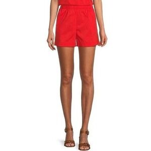 NEW Alex Marie + brrr Red Elastic Waist Shorts XXL Women's